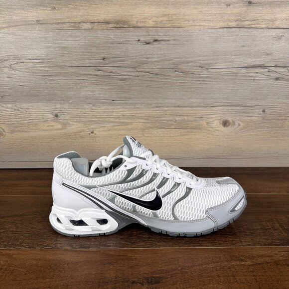 Nike Air Max Torch 4 Mens Size 10.5 White Anthracite Wolf Grey 343846 100 - Picture 6 of 9